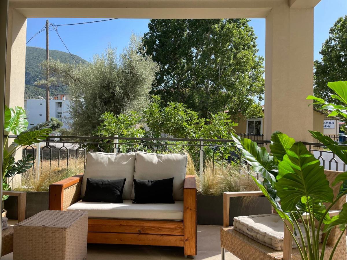 Kl Suites Lefkada - Feel At Home New Boho Apartment 400M From Beach Nidri Town Center Extérieur photo